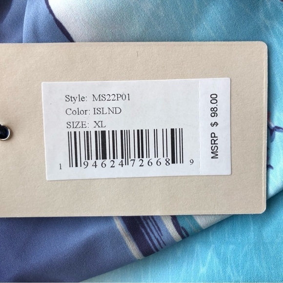 Peter Millar Mens Seaside Ocean Traffic Swim Trunks Size XL - Picture 7 of 15